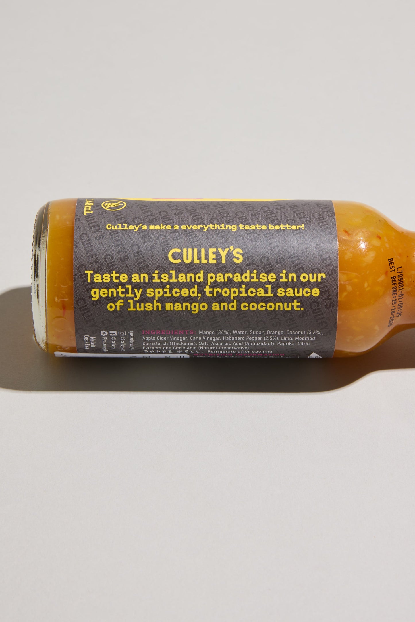 Culleys Dreamy Mango-Coco Hot Sauce