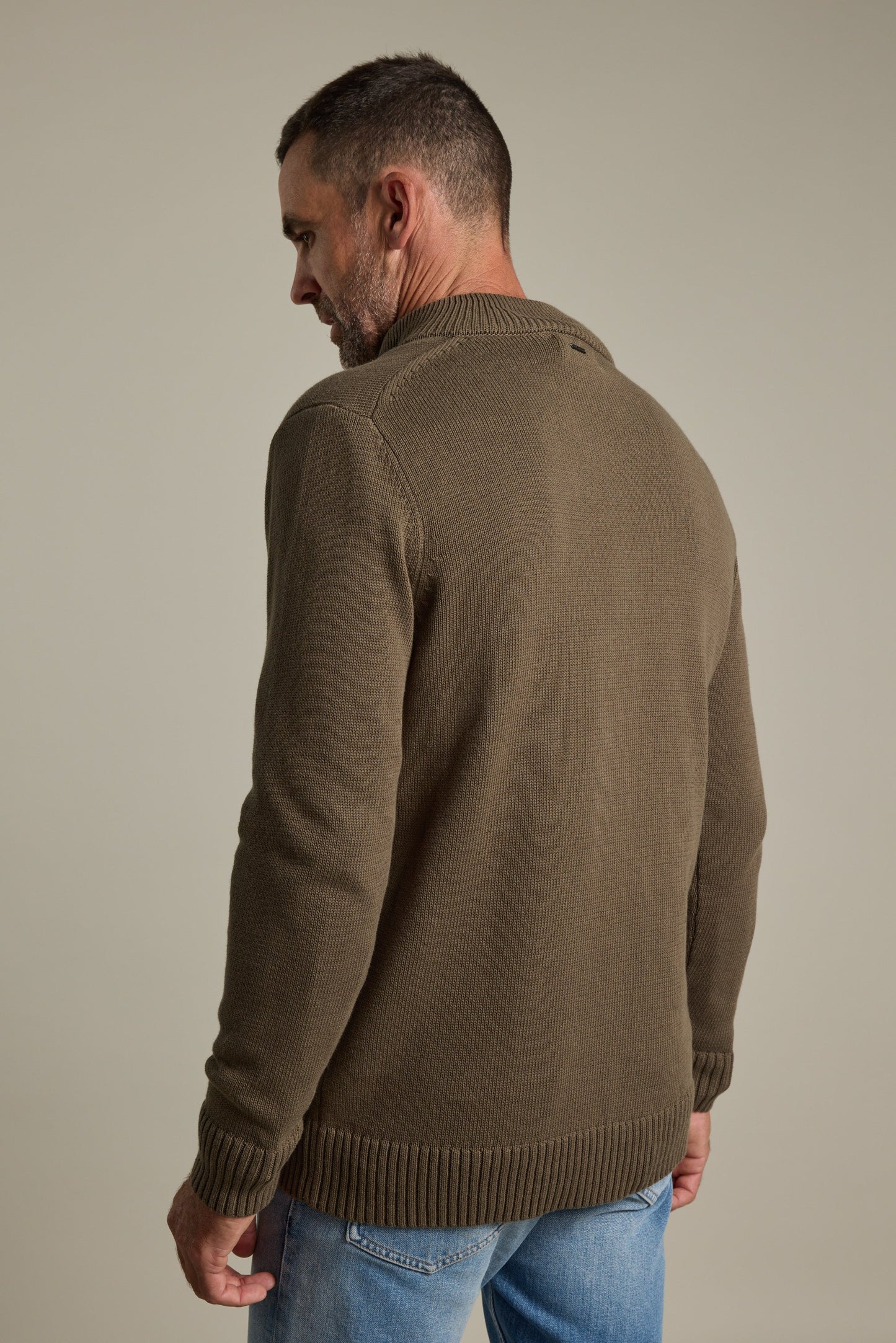Anchor Cotton ¼ Zip