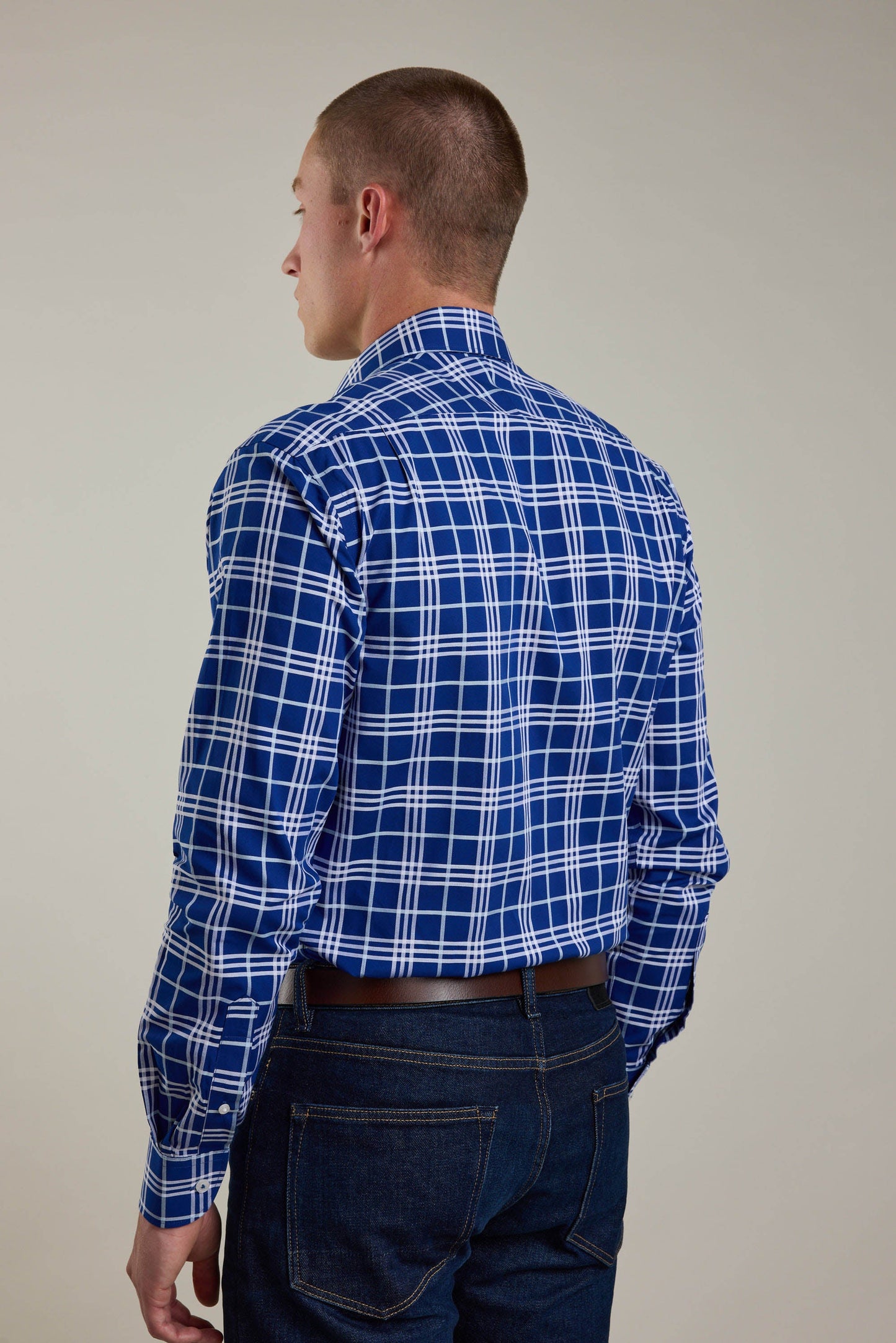Sutton Check Business Shirt