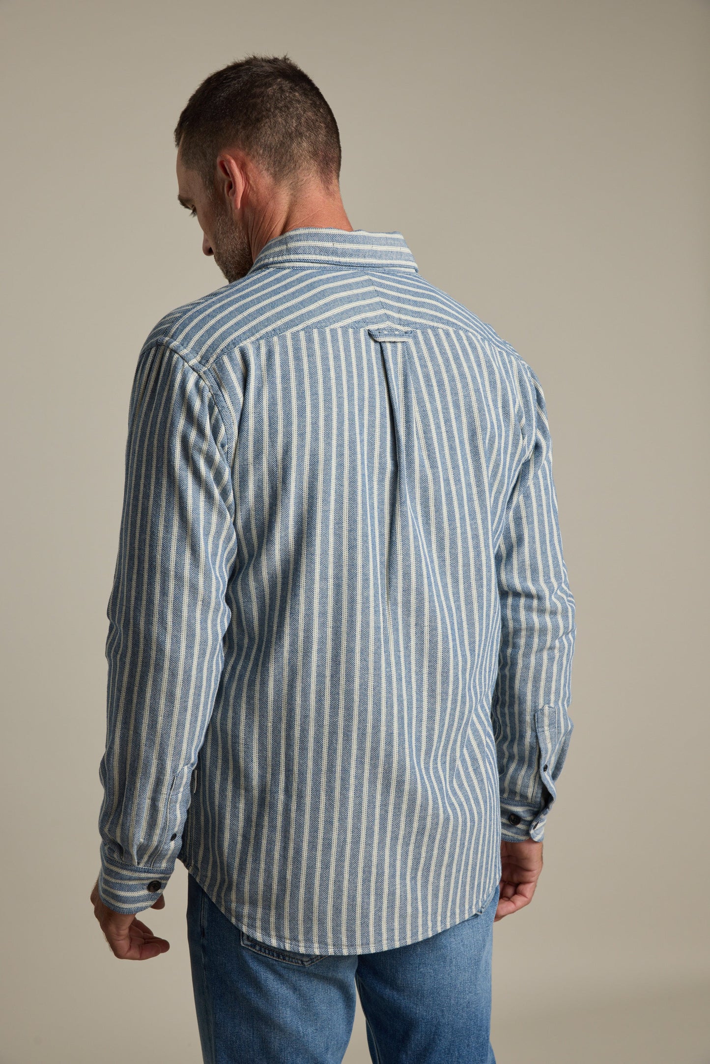 Faulkner Stripe Overshirt