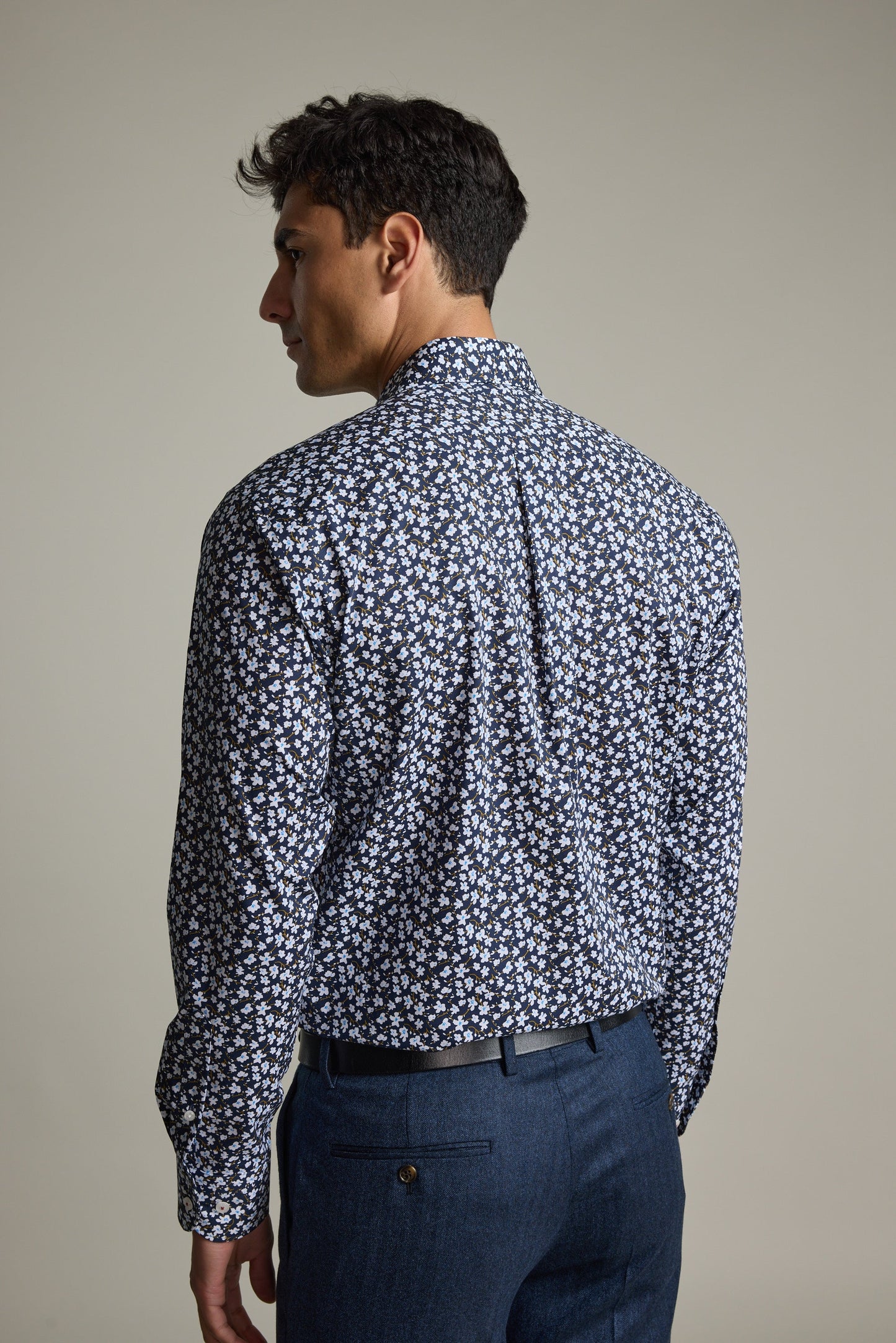 Shelley Print Business Shirt