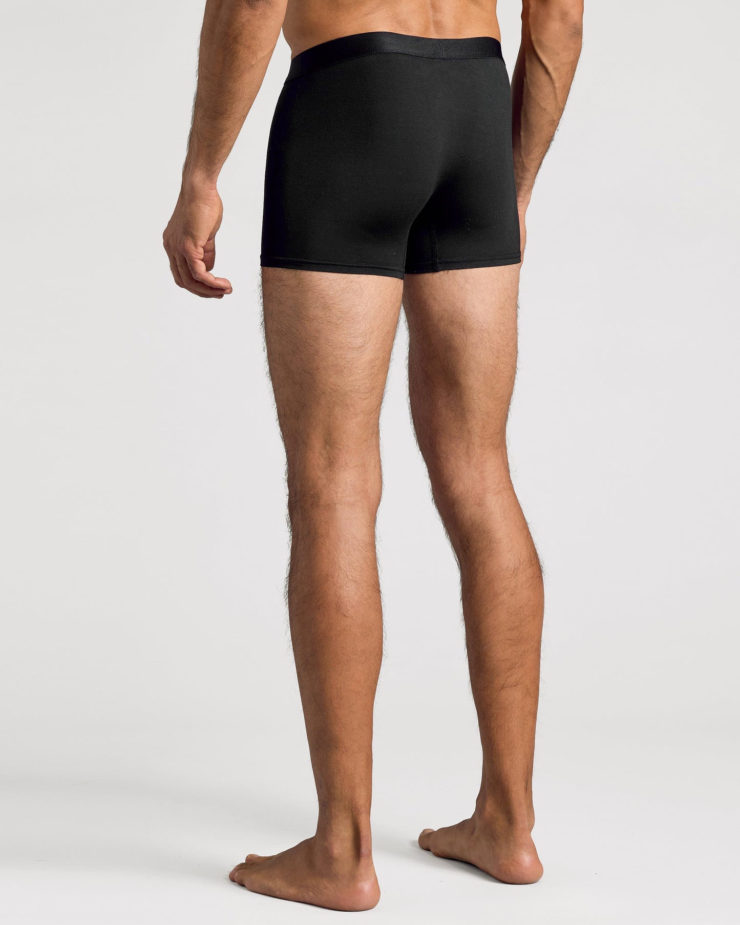 Black Boxer Trunks W/ Fly 12-Pack