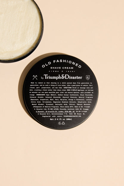 Triumph & Disaster Old Fashioned Shave Cream Jar