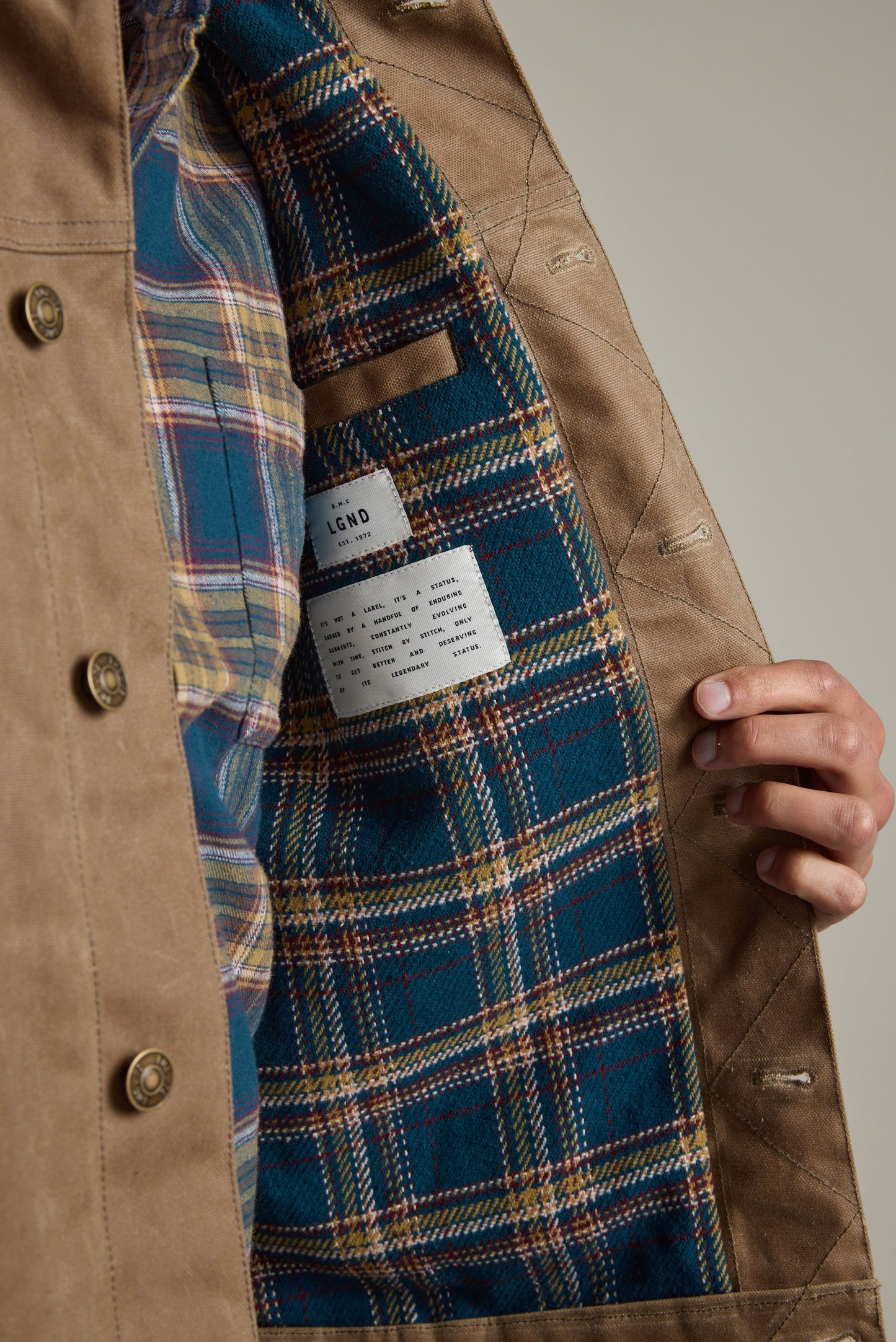 Benson Waxed Cotton Jacket