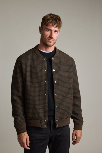 Leland Wool Bomber Jacket