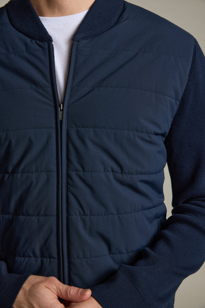 Latham Quilted Bomber Jacket