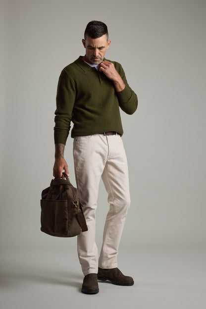 Ainsley Woollen Long Sleeve Polo