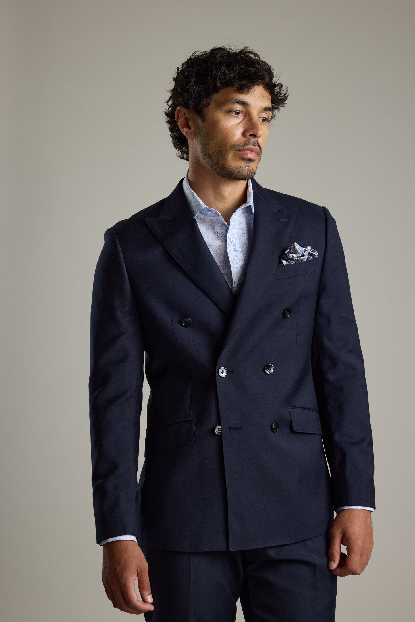 Mayfair ZQrx Double Breasted Suit Jacket