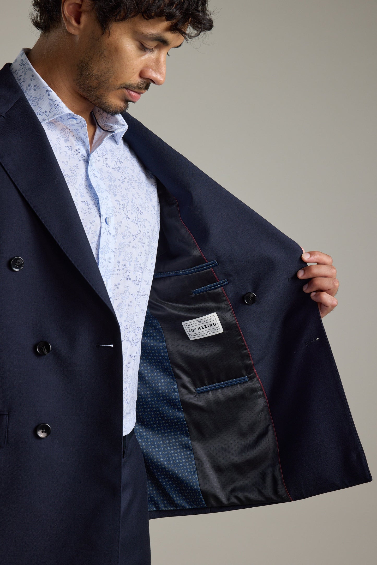 Mayfair ZQrx Double Breasted Suit Jacket