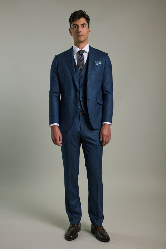 Hasting Herringbone Suit Jacket