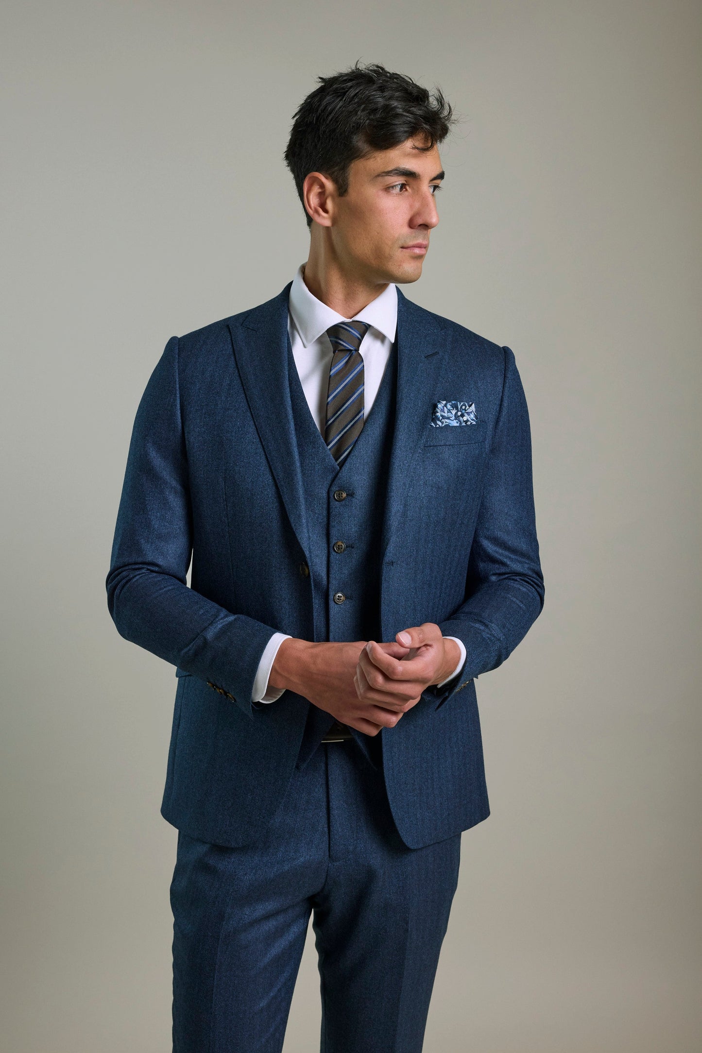 Hasting Herringbone Suit Jacket