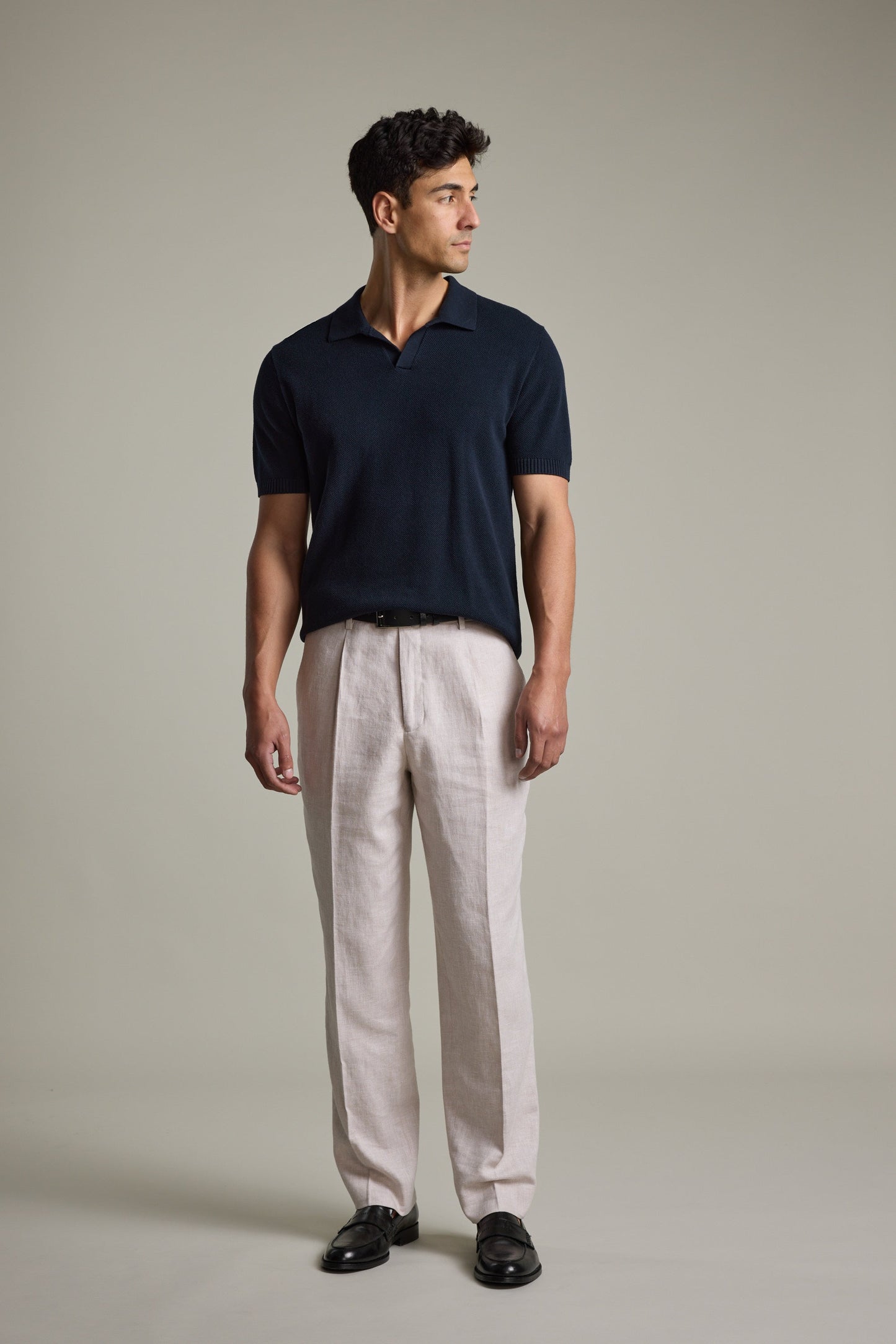 Somerton Linen Pleated Pant