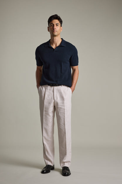 Somerton Linen Pleated Pant
