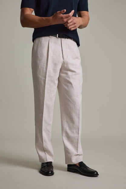 Somerton Linen Pleated Pant