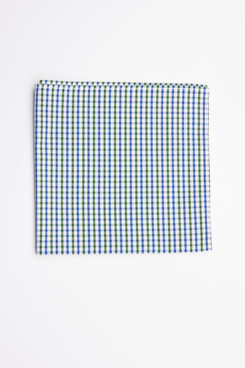 Pinebrook Check Pocket Square