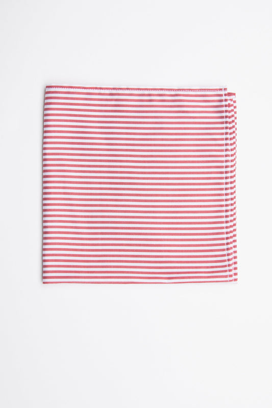 Nelm Stripe Pocket Square