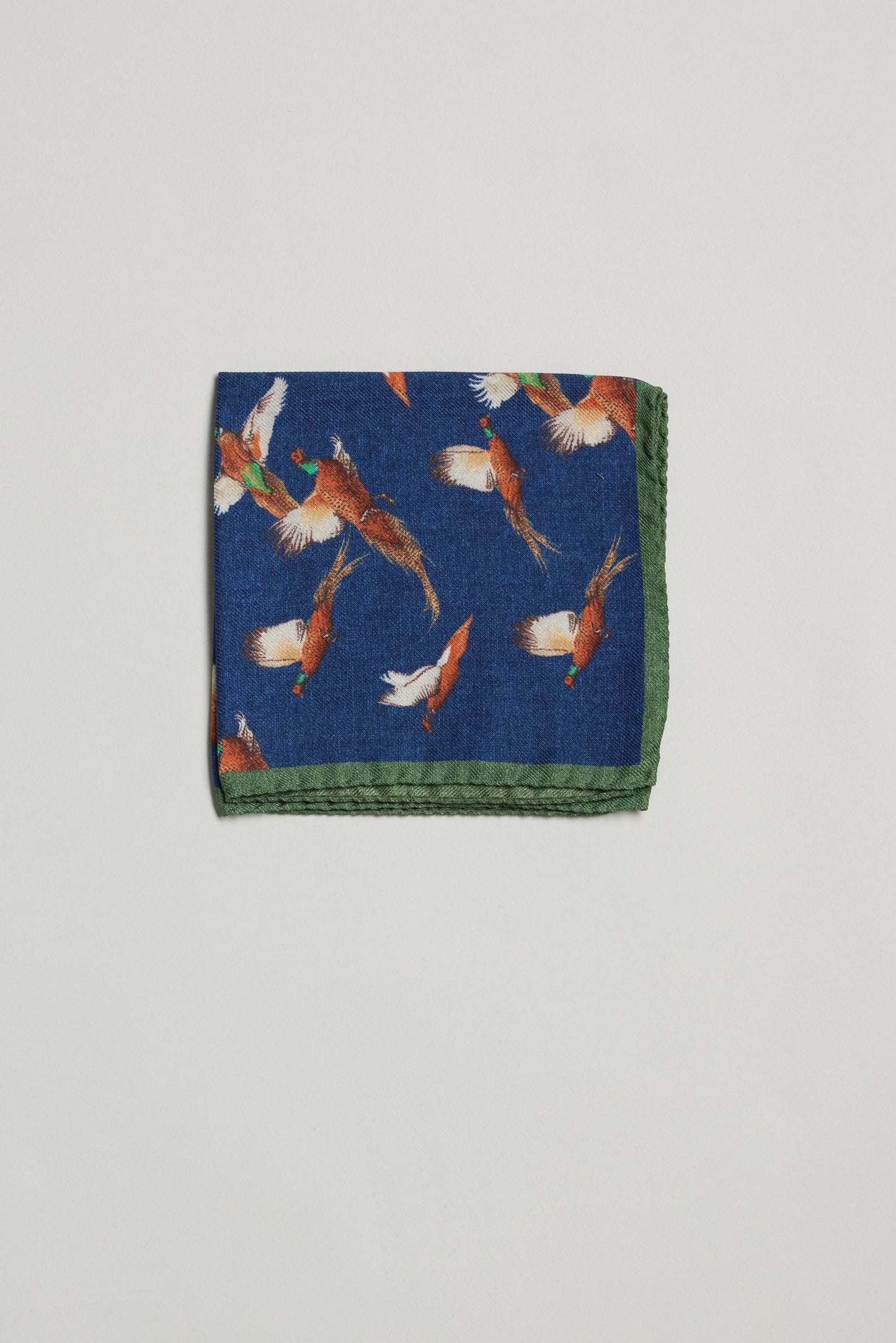 Parisian Pheasant Pocket Square