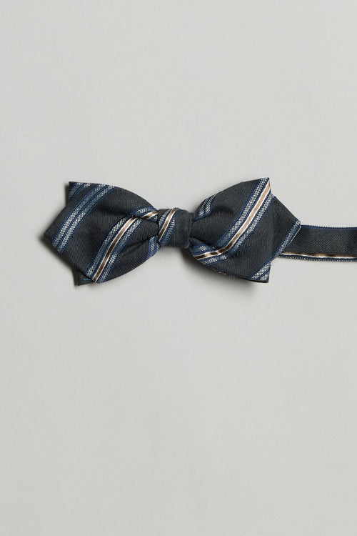 Parisian Stripe Bow Tie