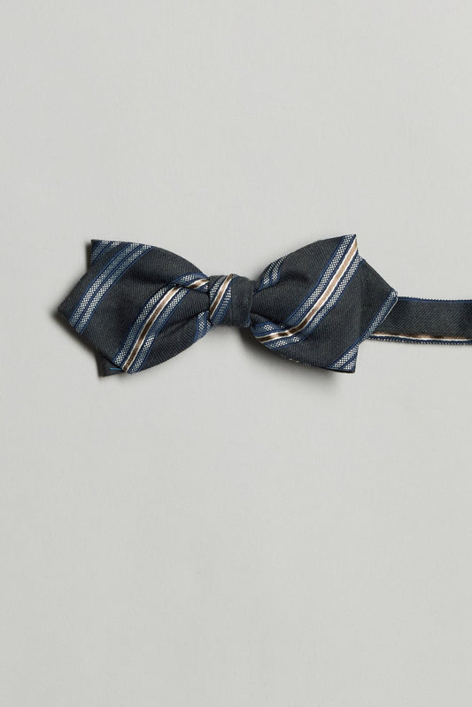 Parisian Stripe Bow Tie