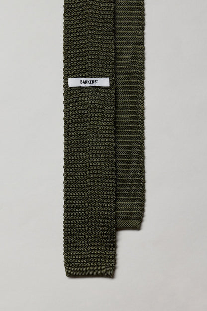 Barkers Silk Knit Tie
