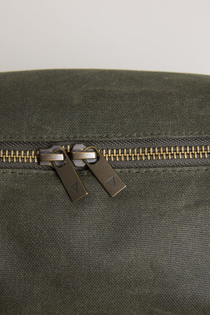 Benson Waxed Cotton Wash Bag