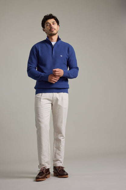 Gaston Cotton 1/4 Zip Sweater