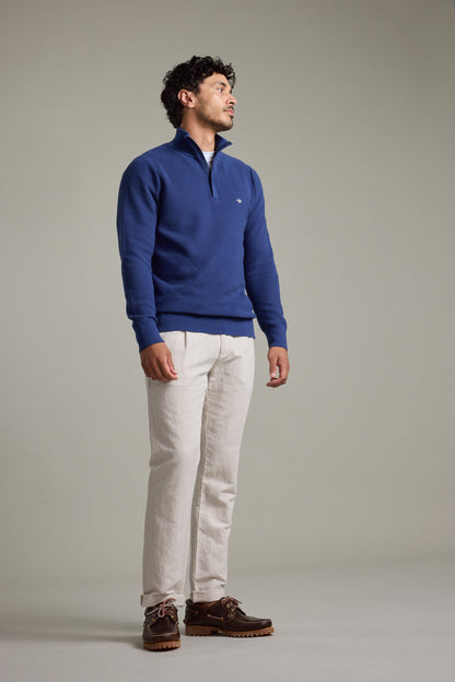 Gaston Cotton 1/4 Zip Sweater