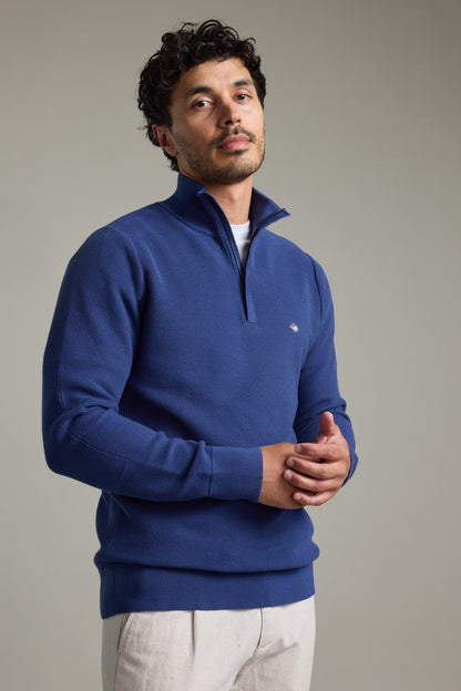 Gaston Cotton 1/4 Zip Sweater