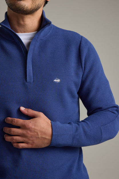 Gaston Cotton 1/4 Zip Sweater