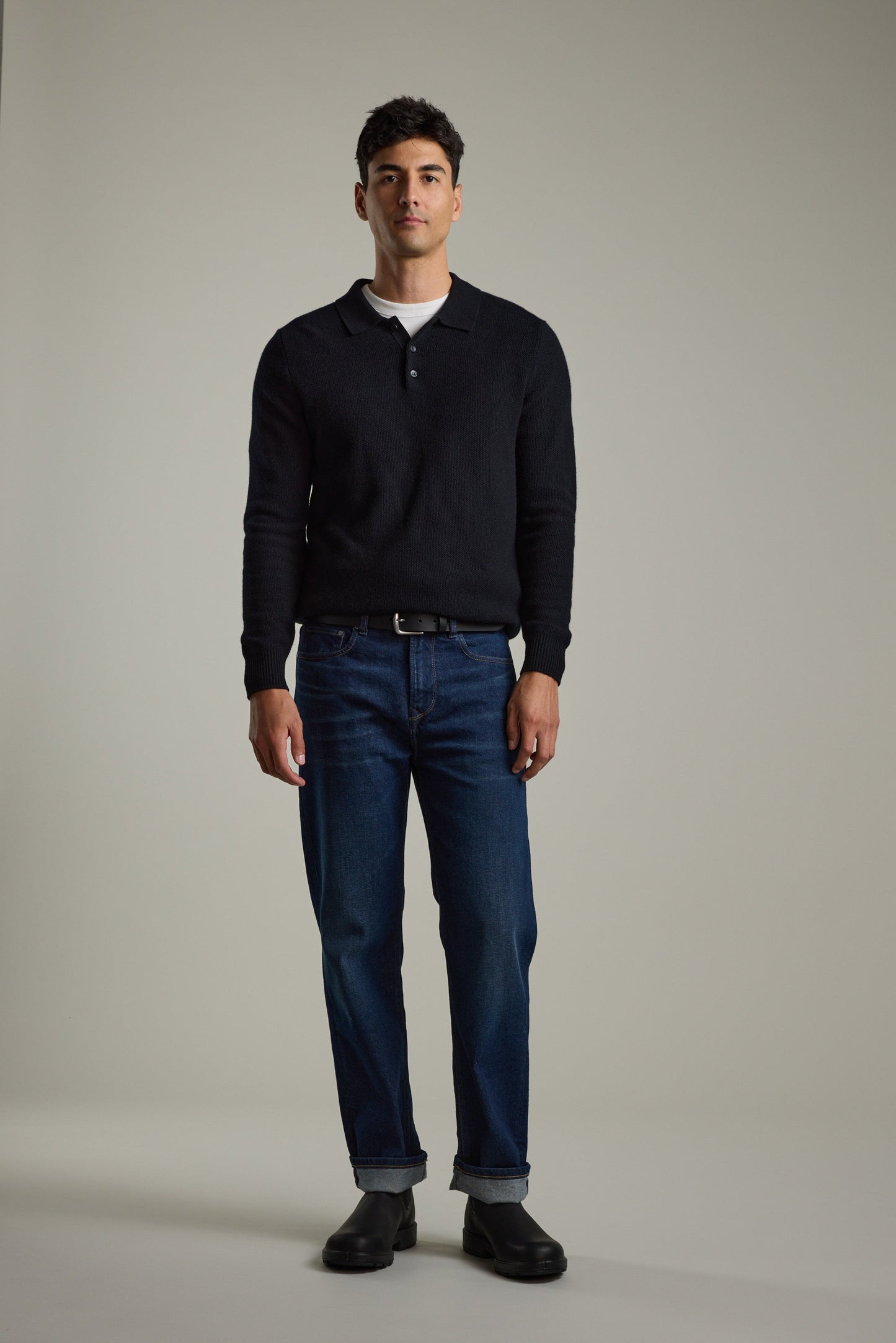 Ainsley Woollen Long Sleeve Polo