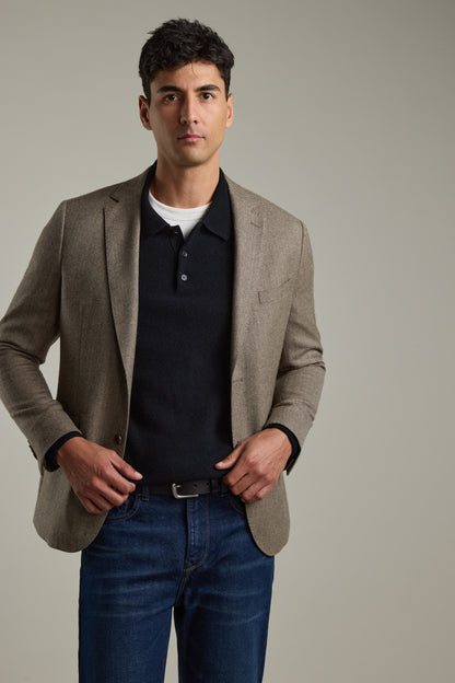Ainsley Woollen Long Sleeve Polo