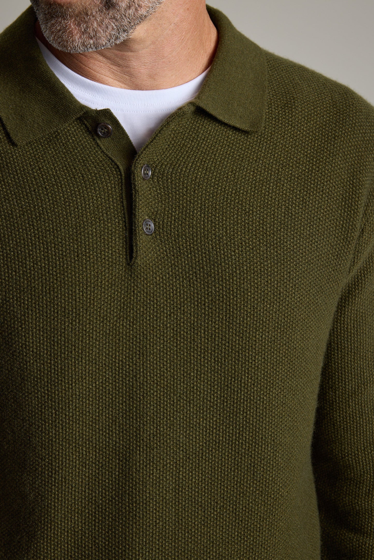 Ainsley Woollen Long Sleeve Polo