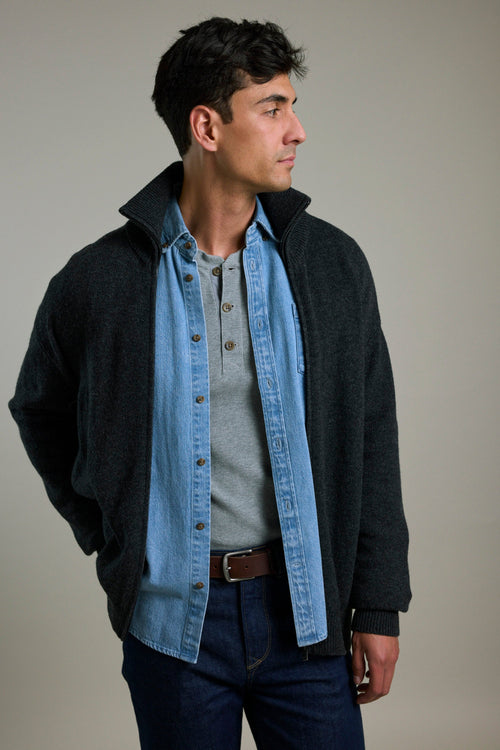 Ashridge Zip Cardi