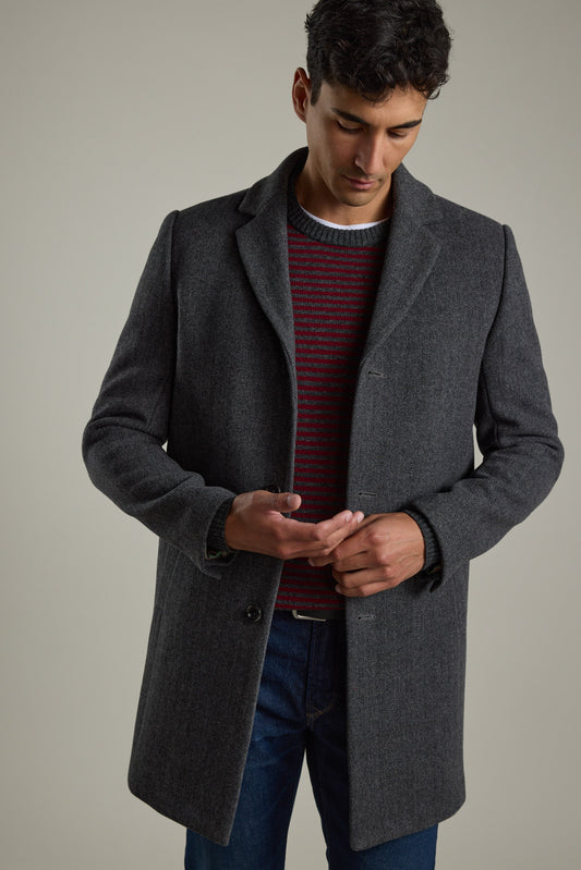 Thornley Stripe Merino Crew