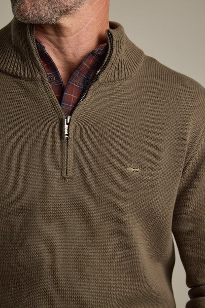 Anchor Cotton ¼ Zip