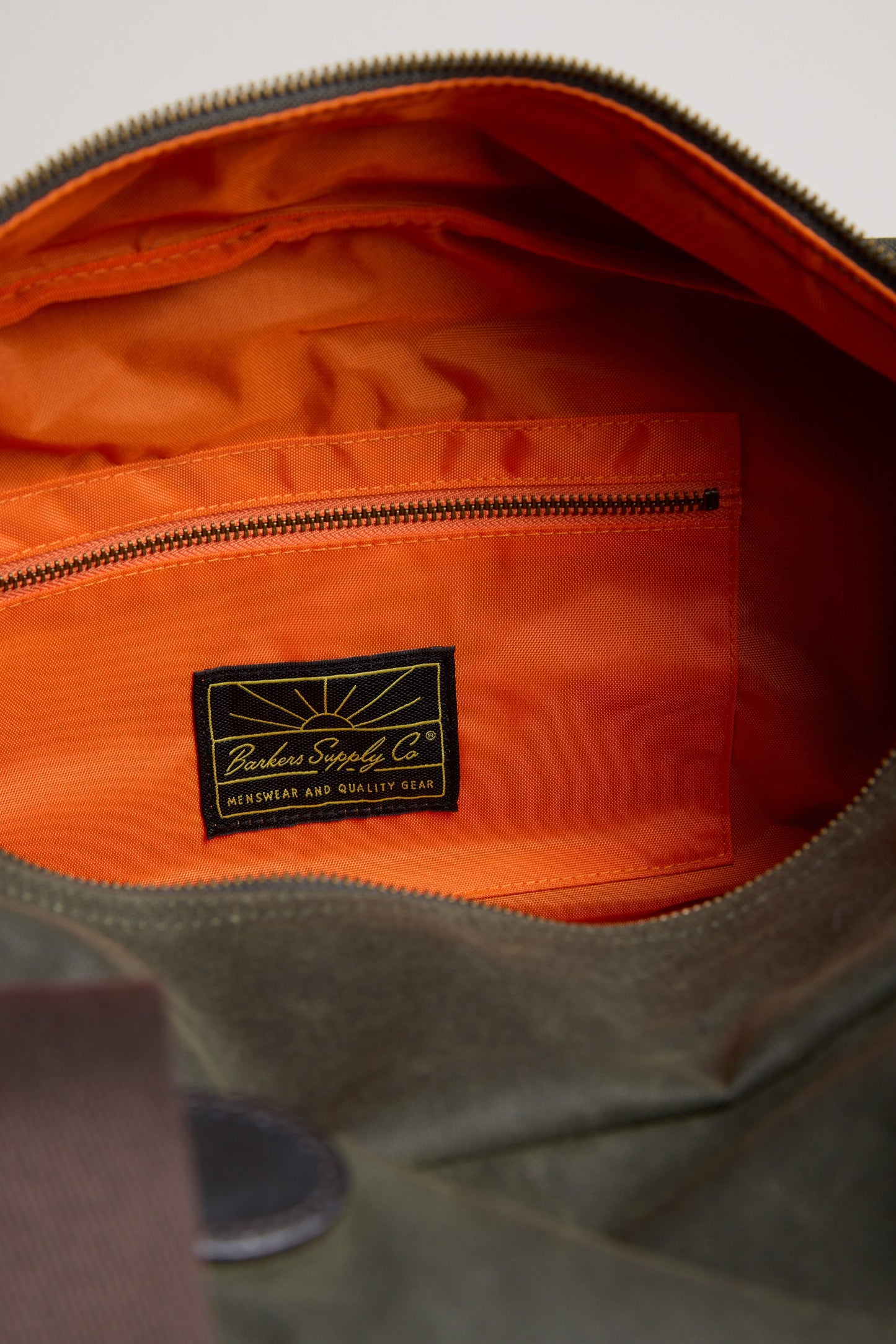 Benson Waxed Cotton Duffle Bag