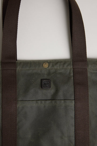 Benson Waxed Cotton Tote Bag
