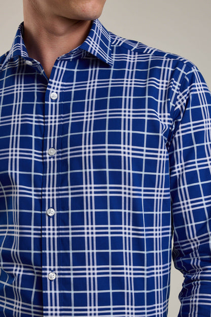Sutton Check Business Shirt