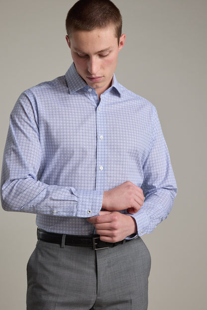 Seton Print Business Shirt