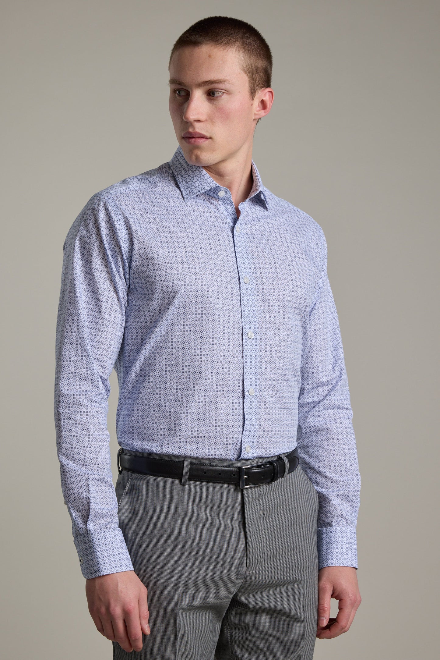 Seton Print Business Shirt
