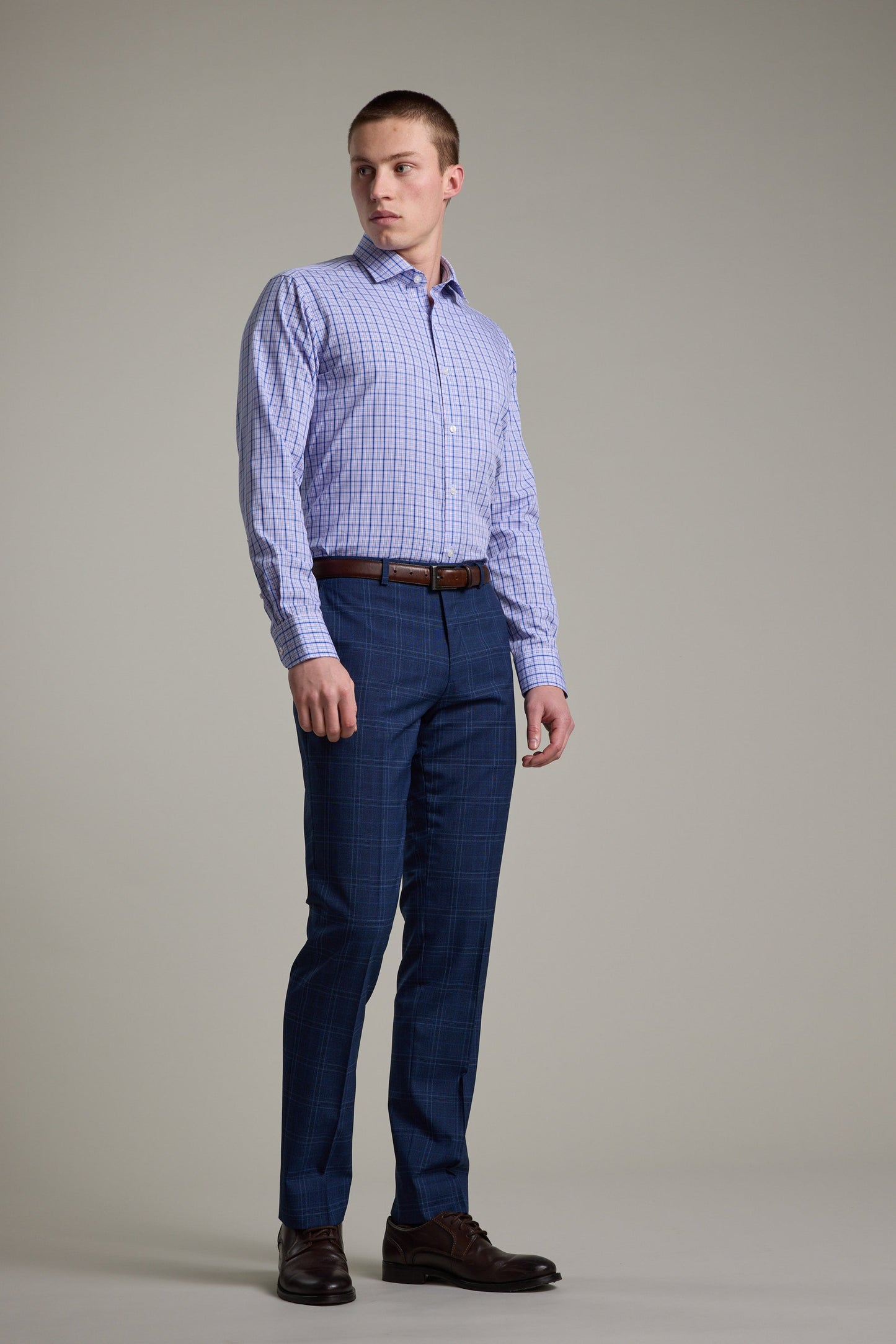 Denton Check Business Shirt