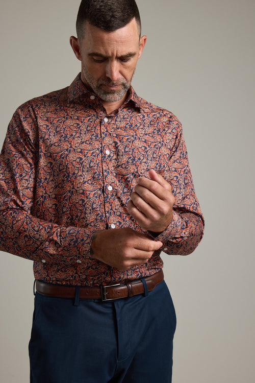Paisley Business Shirt