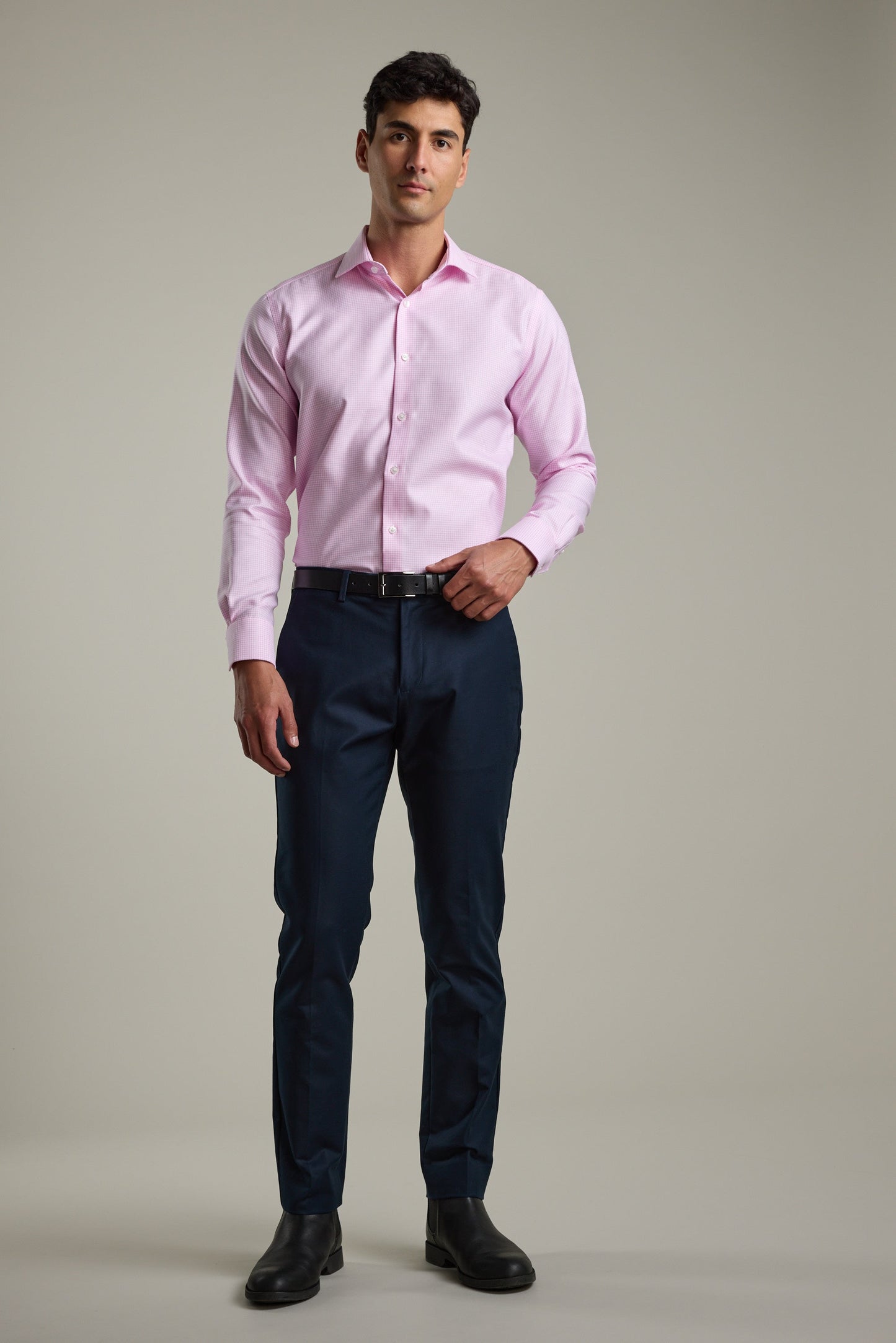 Mitchel Check Business Shirt