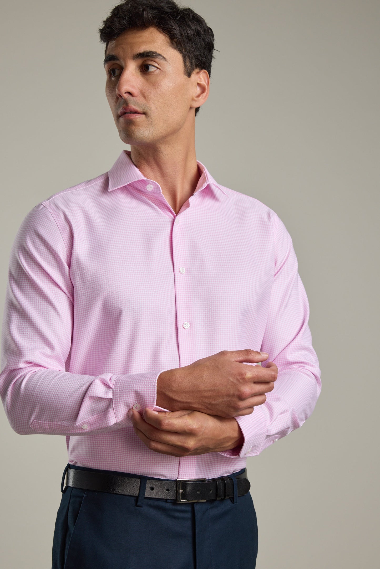 Mitchel Check Business Shirt
