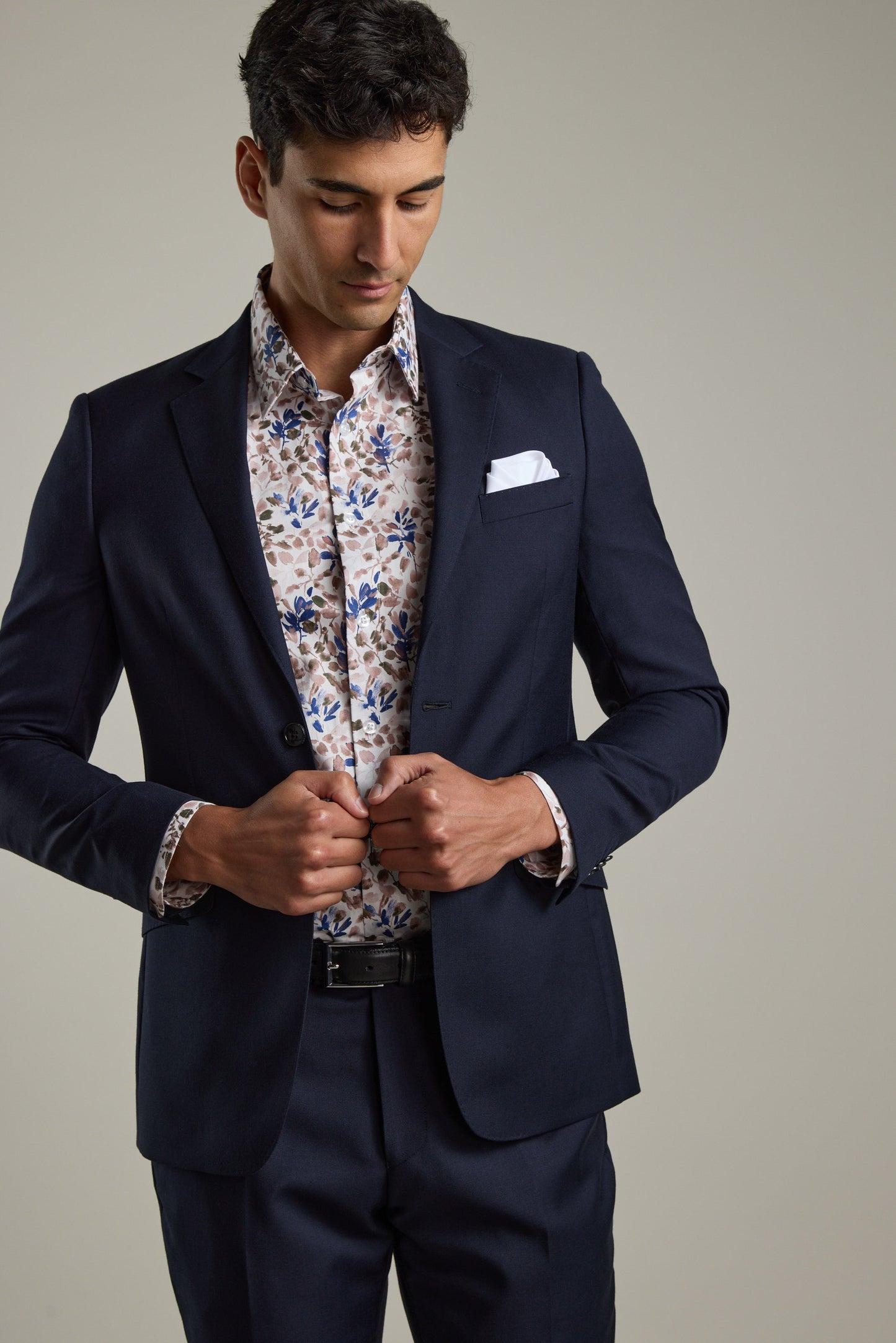 Lyon Print Business Shirt