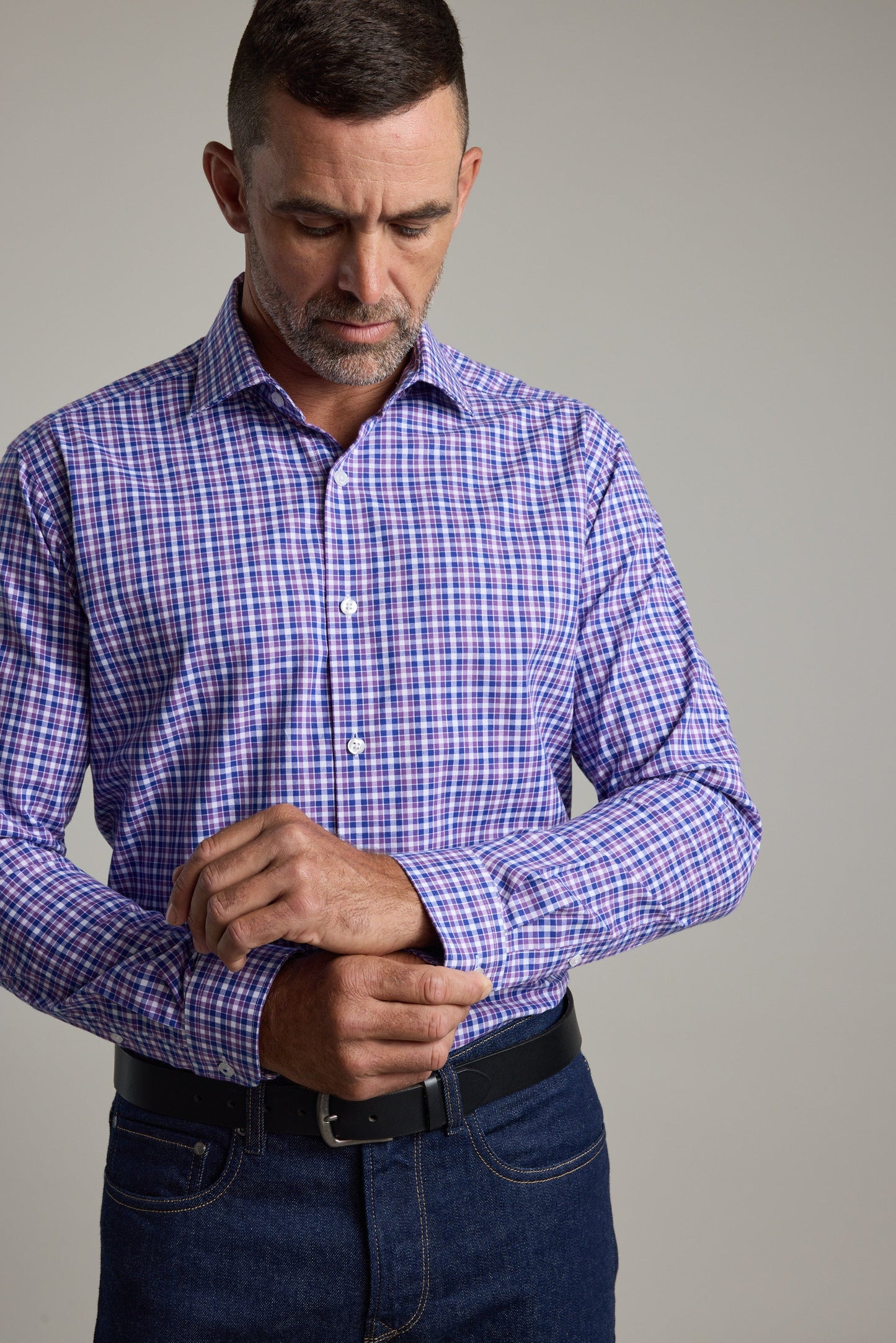Stockton Check Business Shirt