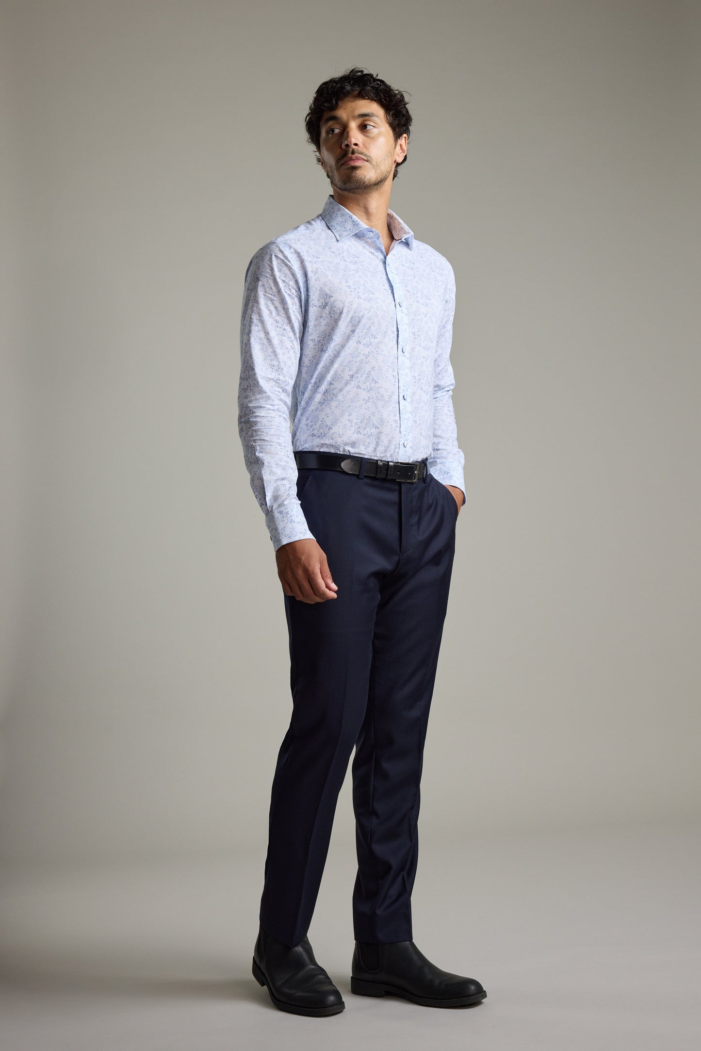 Portola Print Business Shirt
