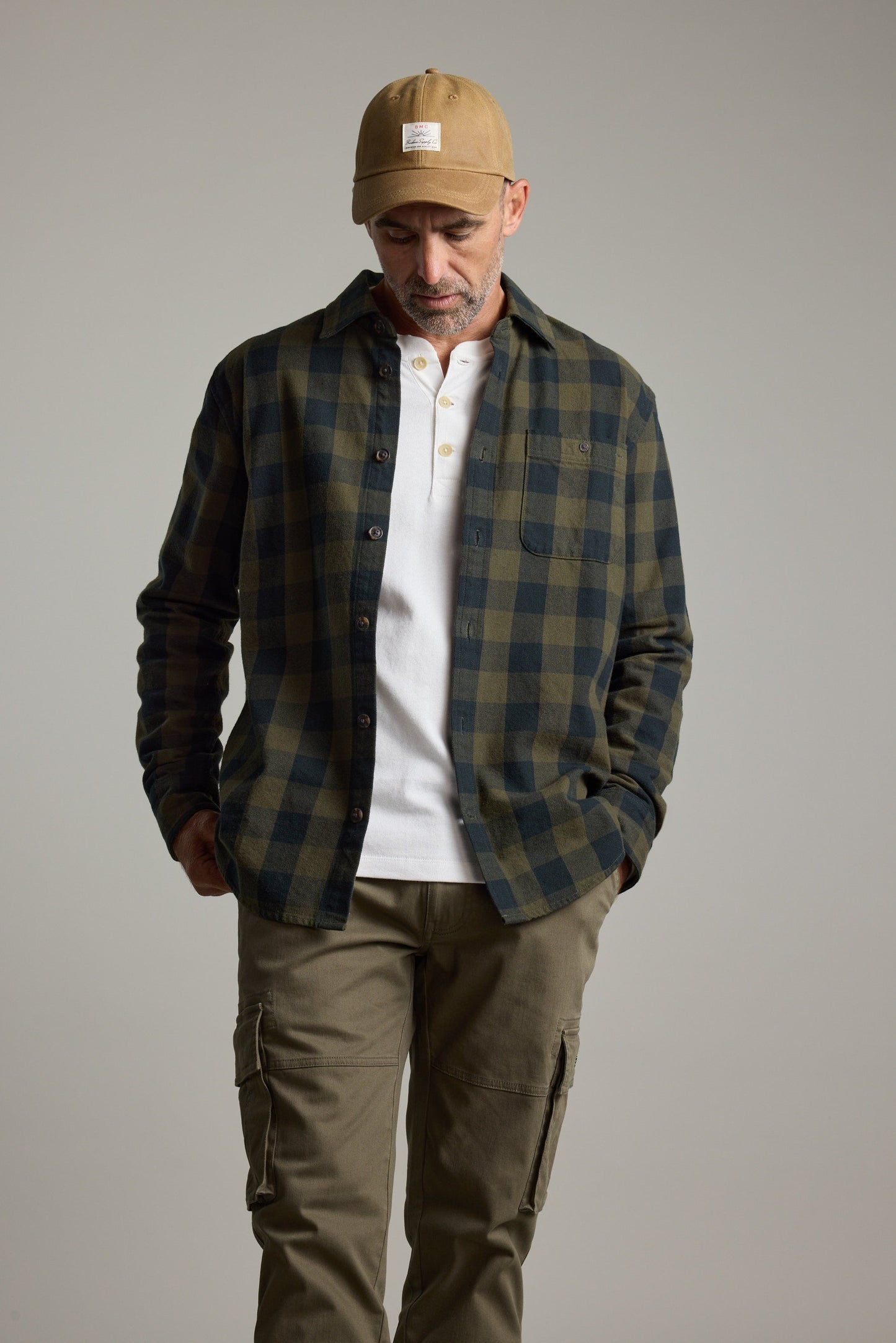 Langwood Long Sleeve Henley Tee