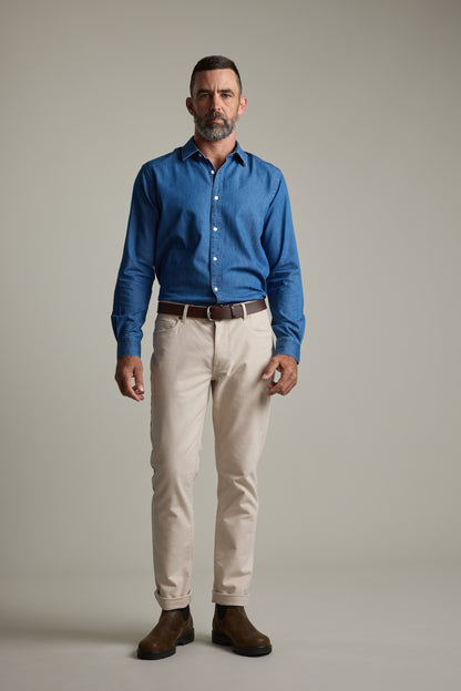 Wyatt Denim Business Shirt