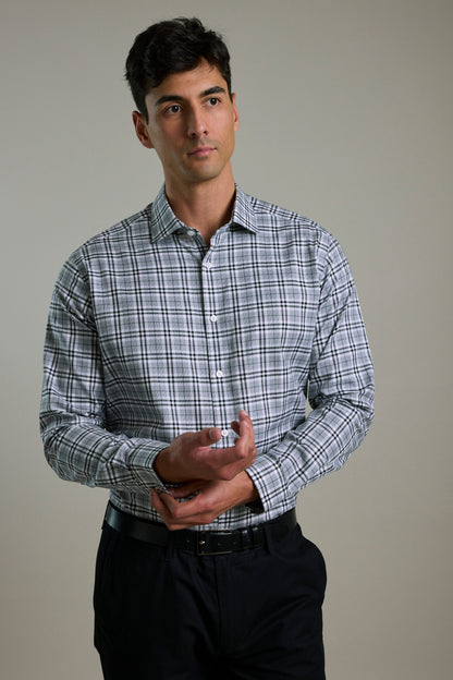Audley Check Business Shirt
